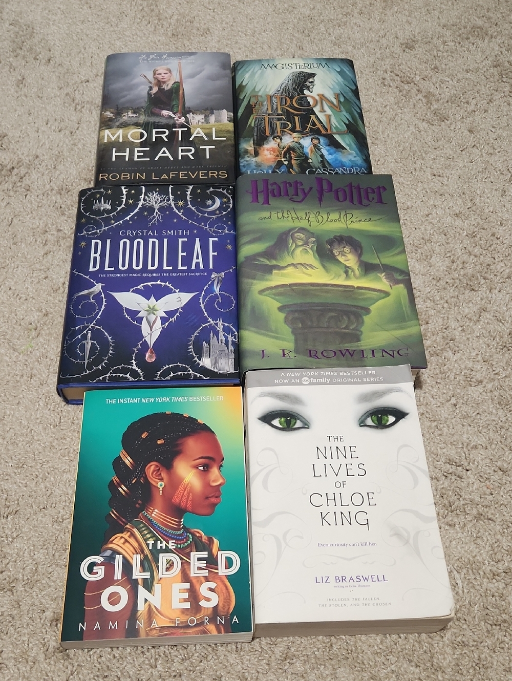 Assorted Fantasy Books - Colorful Covers (Set)